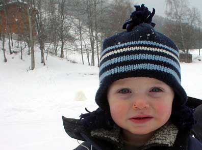 ben in the snow