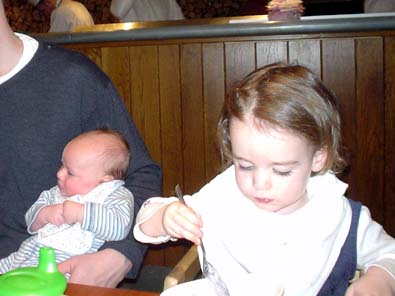 lottie in restaurant