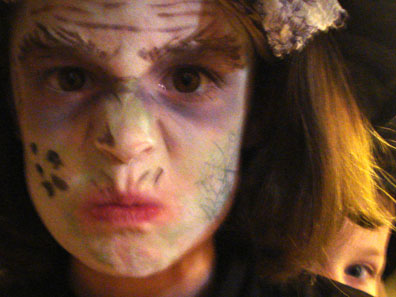 lottie and ben in halloween costume